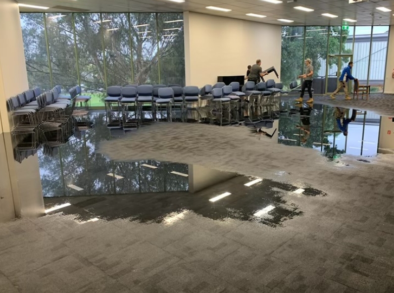 Hobart Huon flood damage restoration for water damaged floors and indoor areas