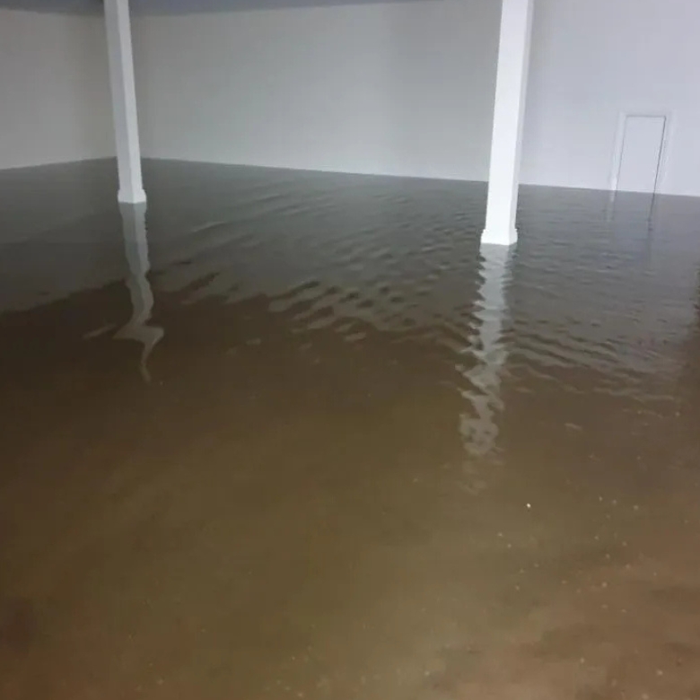 Flooded property requiring professional water extraction and structural drying in South East Queensland.